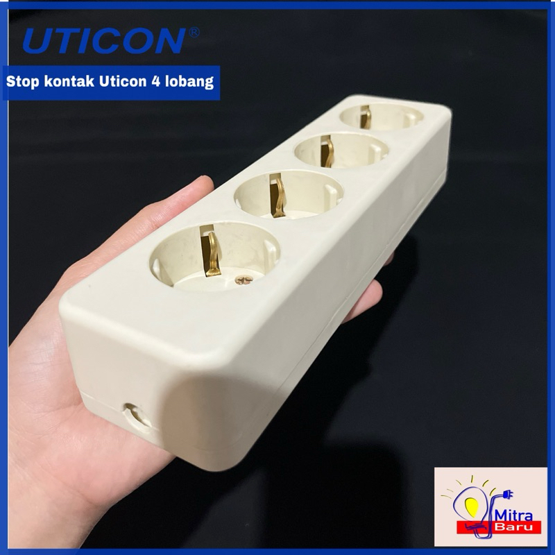 Stop Kontak Uticon 4 Lubang