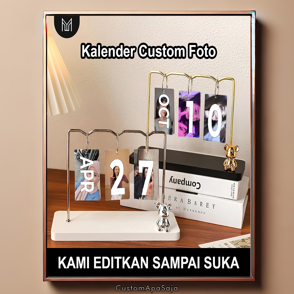 

Kalender Kreatif! Custom Foto dengan Sentuhan Minimalis & Elegan