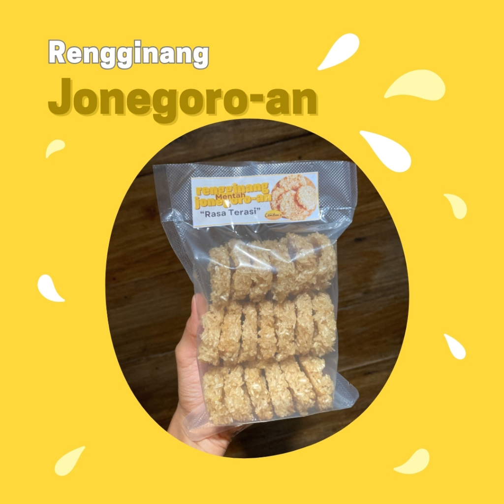 

Rengginang Mentah Khas Jonegoroan jajanan kondangan dan lebaran