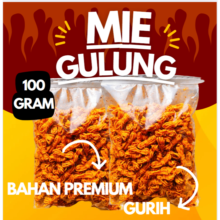 

Mie Gulung Original Daun Jeruk Isi 100gram