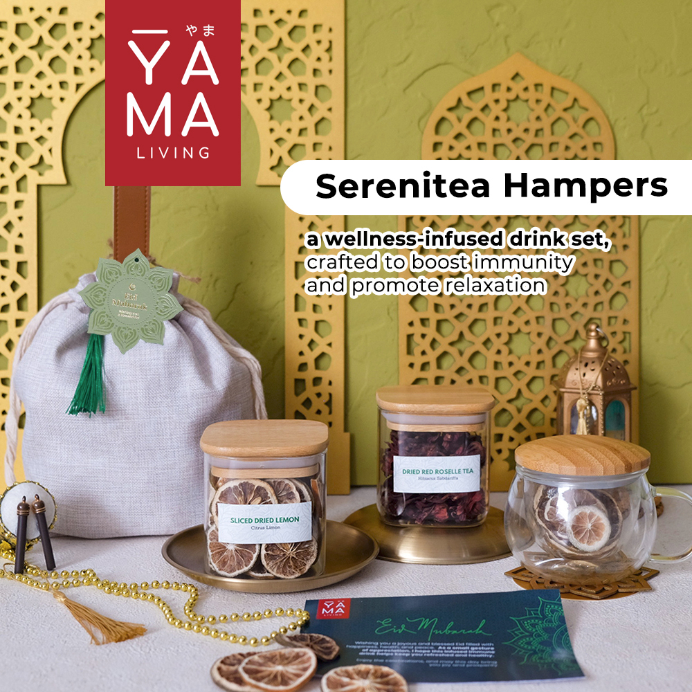 

YAMA SERENITEA Wellness Infused Drink Set Paket Hampers Parsel Parcel Lebaran Idul Fitri Ramadhan Teh Organik Ramadan Eid