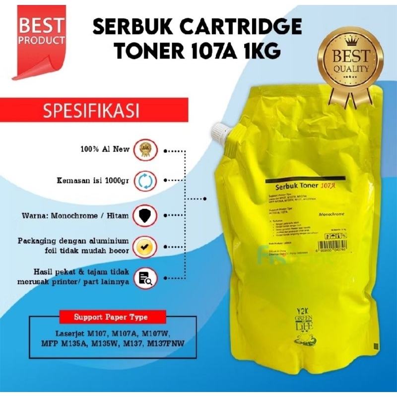 Serbuk Toner 107A