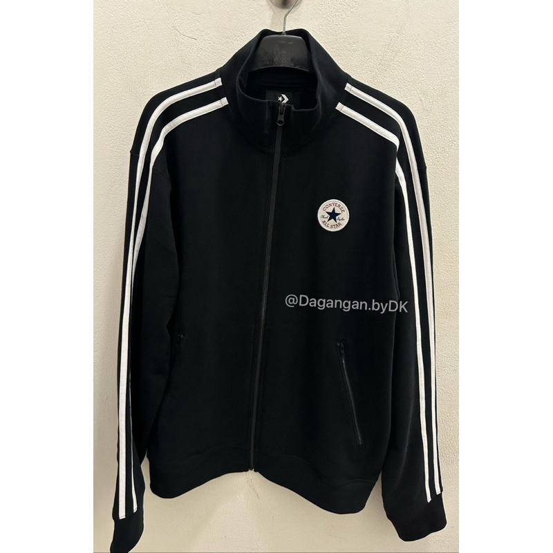 Jacket Converse Stripes Original 100% Black n White