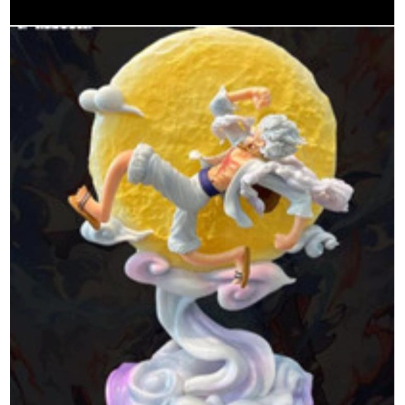 action figure Monkey d Luffy moon