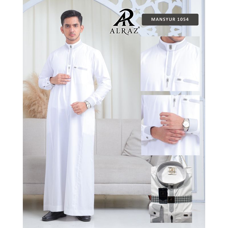JUBAH ALRAZ PREMIUM | JUBAH ALRAZ LENGAN PANJANG