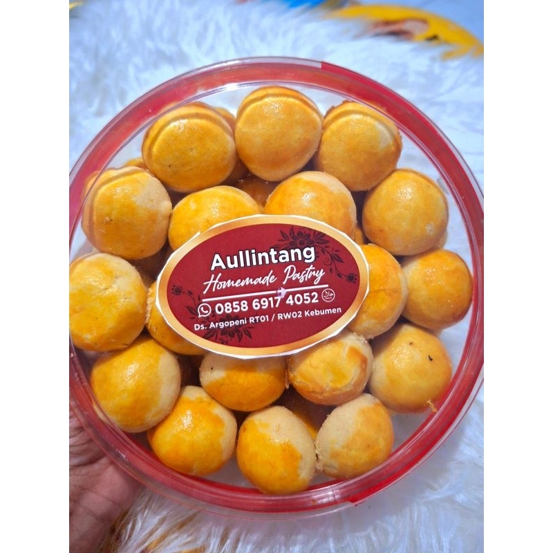 

Kue Nastar Homemade/ Kue Nastar Bulat 500gr/ Kue Nastar Original Homemade Kue Kering Lebaran Homemade