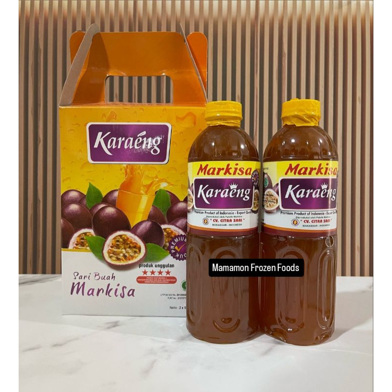 

Sirup Markisa Premium Karaeng Asli Makassar