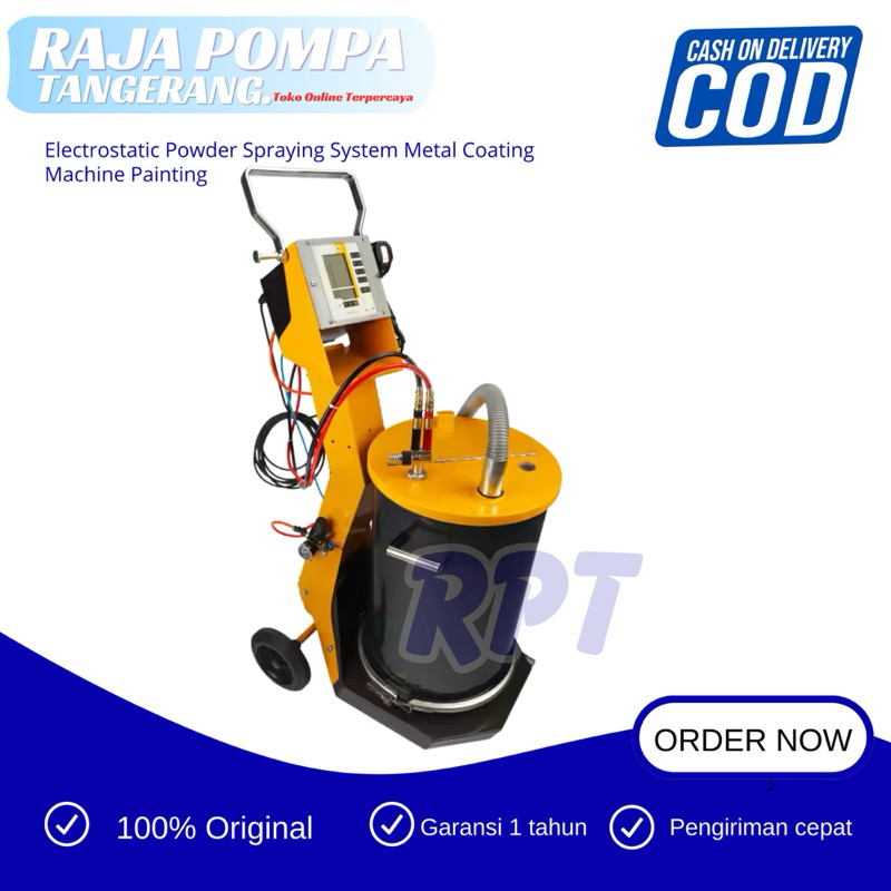 

Electrostatic Powder Spraying System Metal Coating Machine Painting