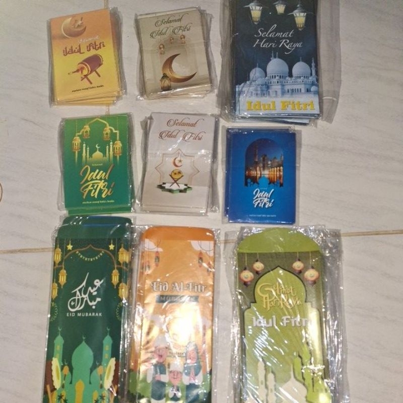 

AMPLOP LEBARAN MURAH MERIAH//NGABISIN STOK