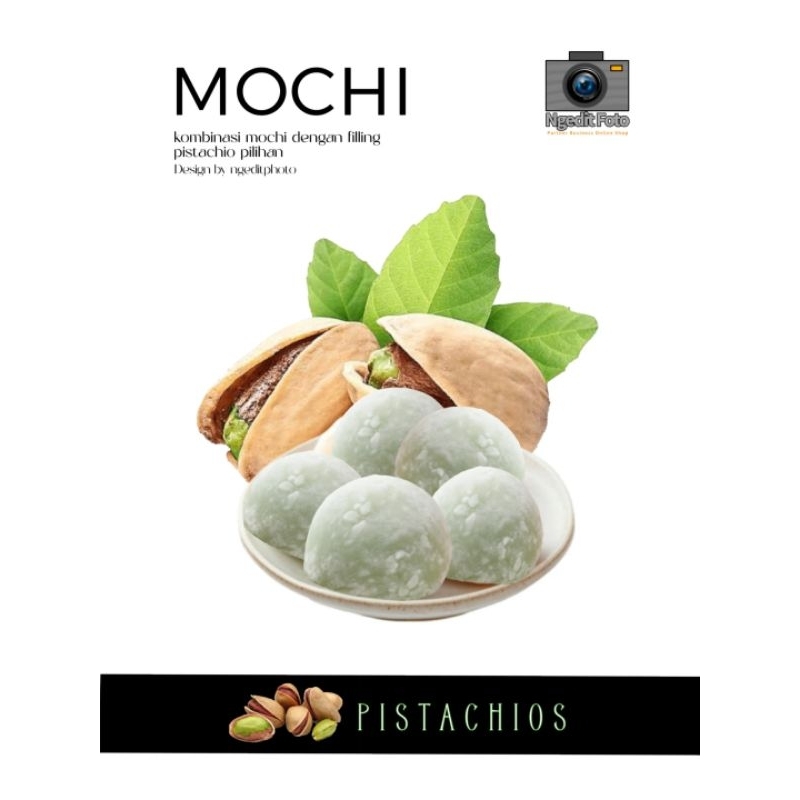 DESIGN MENU MAKANAN MOCHI