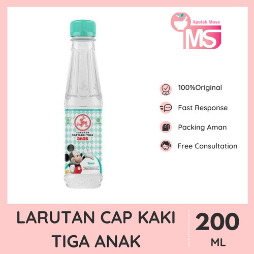 

LARUTAN CAP KAKI TIGA ANAK 200 ML - Mulut-dan-Tenggorokan