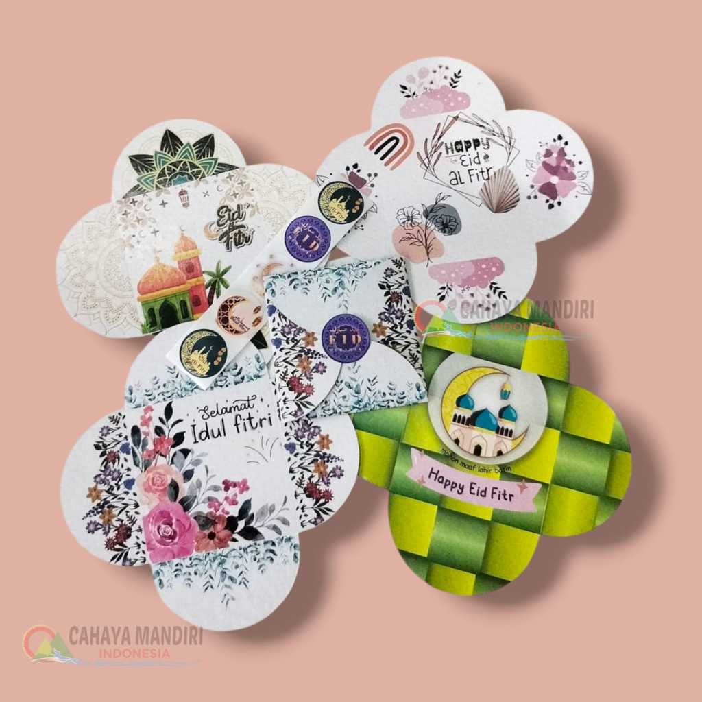 

Amplop Lebaran Ketupat Unik Karakter Angpau