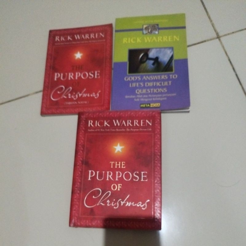 the purpose of Christmas, God's answers to life's difficult questions