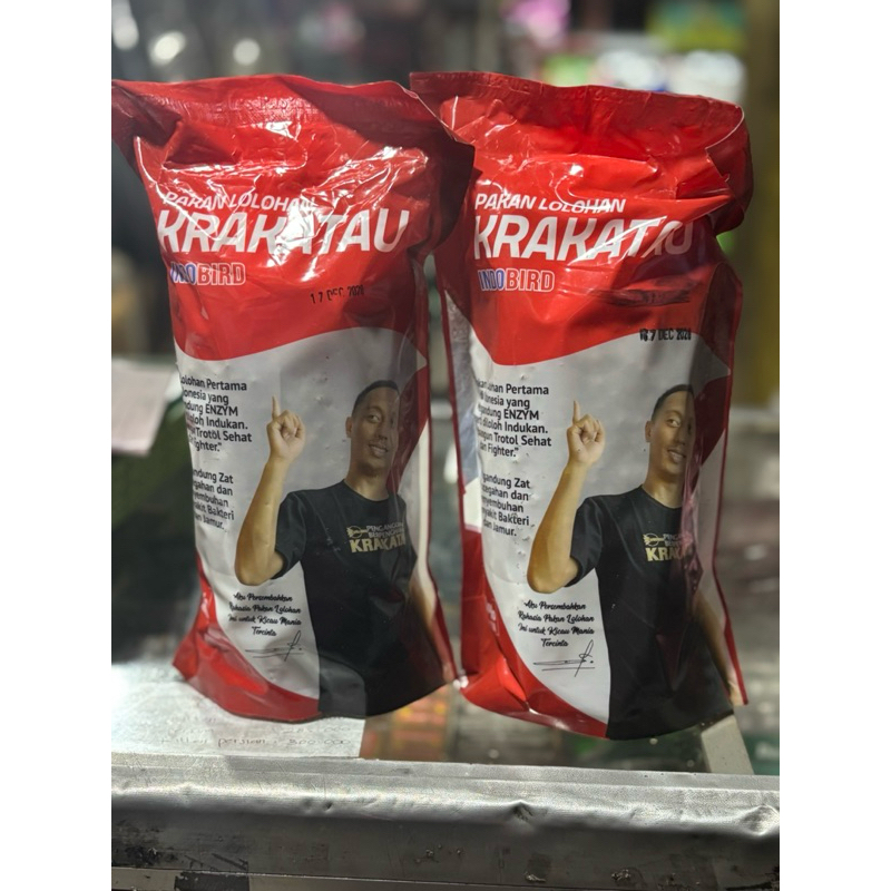 KRAKATAU PAKAN LOLOHAN MURAI BATU TROTOL BUBUR KRAKATAU ++ENZYM KUALITAS NYATA