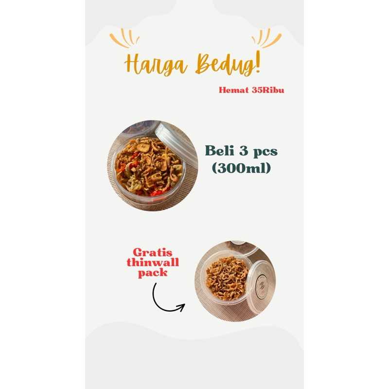

Si Abong | Teri Crispy Beli 3pcs Gratis 1pcs (ukuran 100gr)