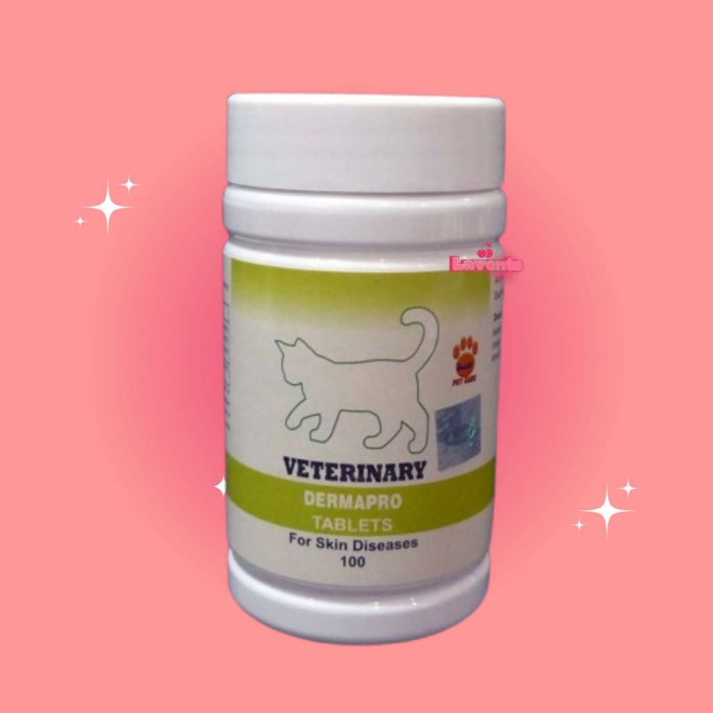 Obat Kulit Jamur Scabies Kucing Raid All Tablet Dermapro Cat 100 Tablets