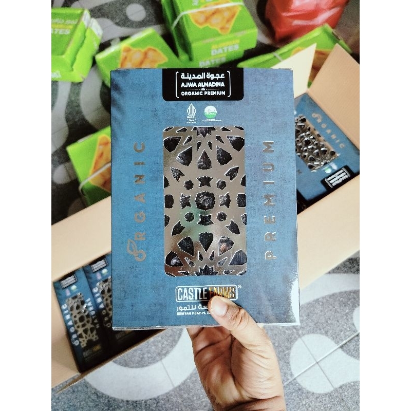 

Kurma ajwa Madinah Premium castelfarm 1kg