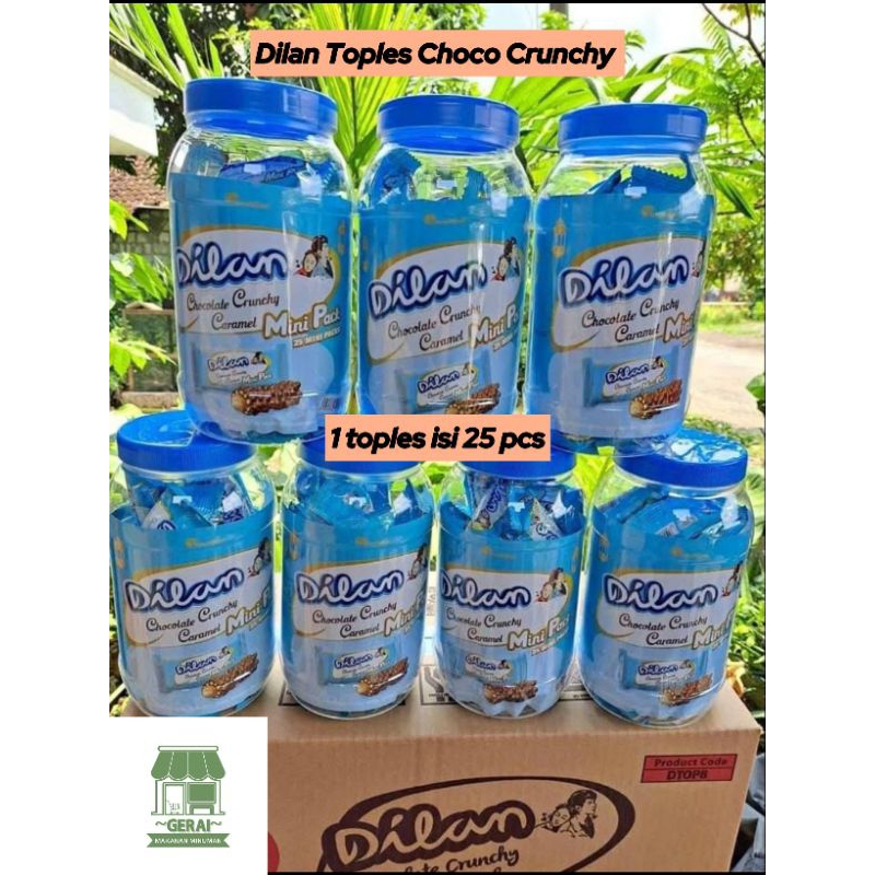 

DILAN BISKUIT TOPLES SNACK DILAN CHOCO CRUNCHY JAJANAN LEBARAN