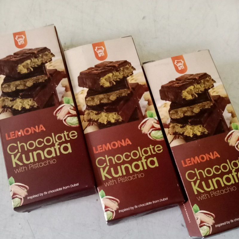 

Ukf5Pc6F4H (Kuliner.Kita) Lemona Chocolate Kunafa With Pistachio - Inspired By Coklat Dubai