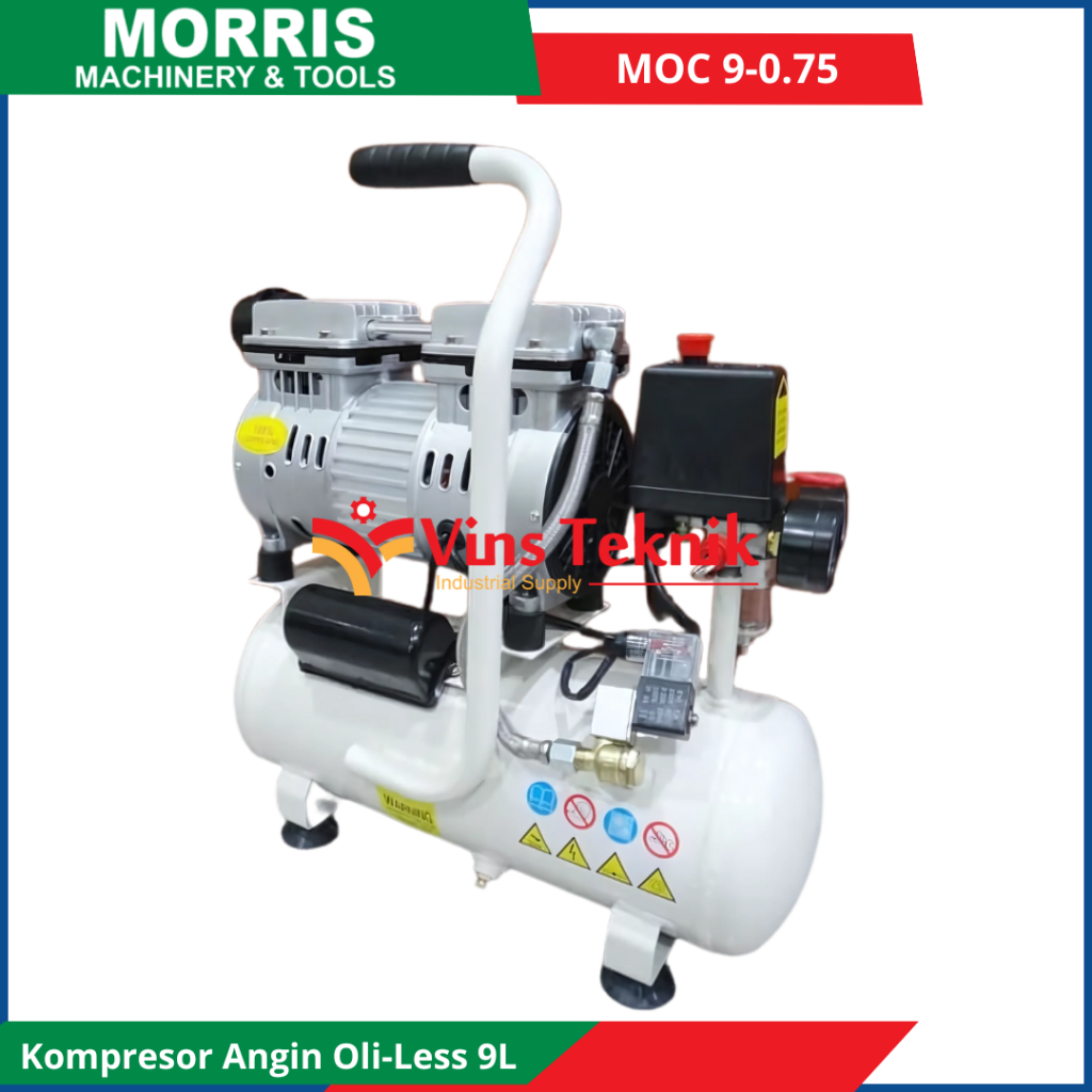 OIL-LESS KOMPRESOR AINGIN MORRIS MOC 9-0.75