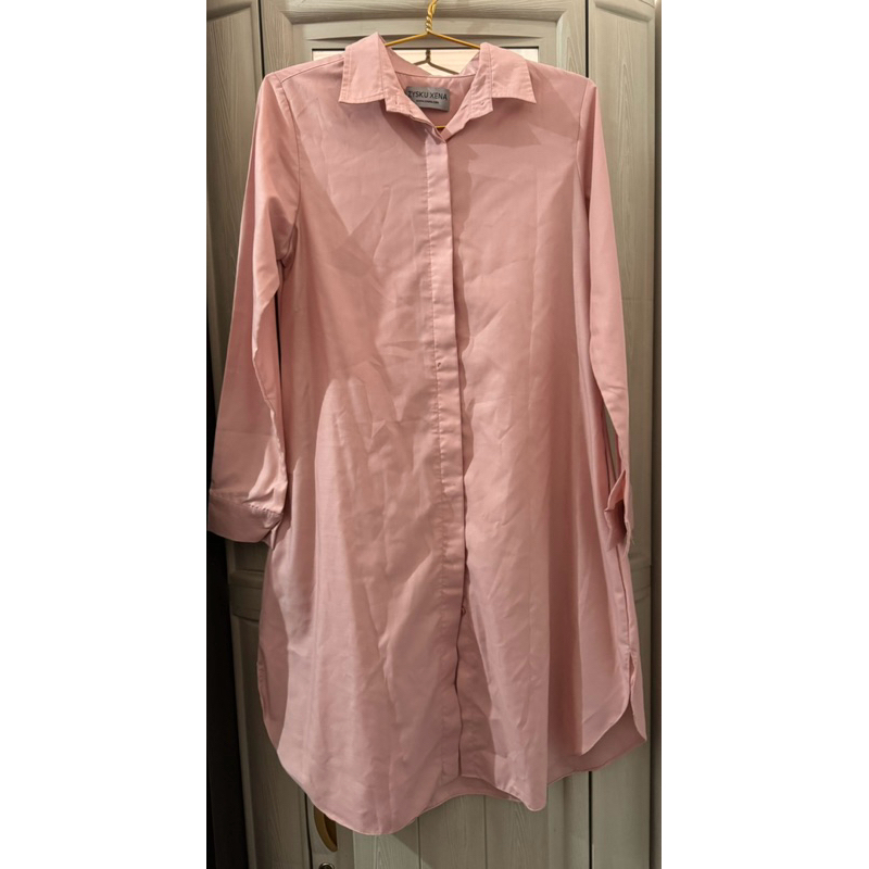 Preloved Tunik Gamis Dress lebaran Zysku Xena