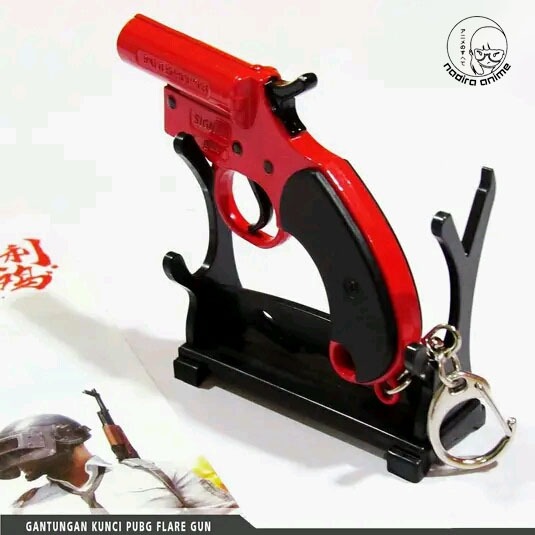Gantungan Kunci Pubg Flare Gun