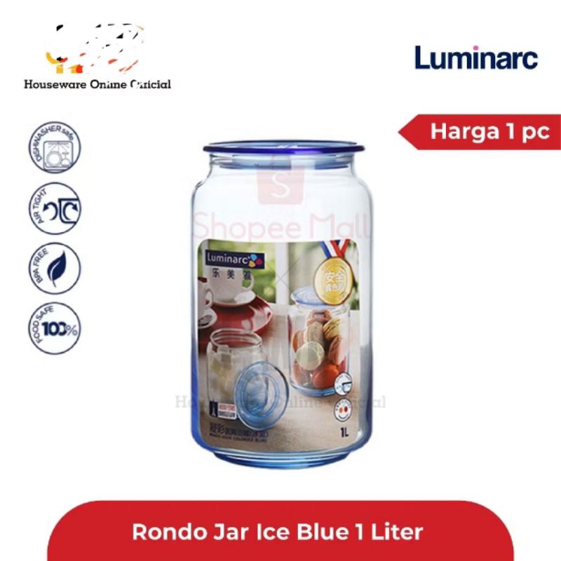 TOPLES KACA LUMINARC BLUE DIAMOND 1L/1000ML