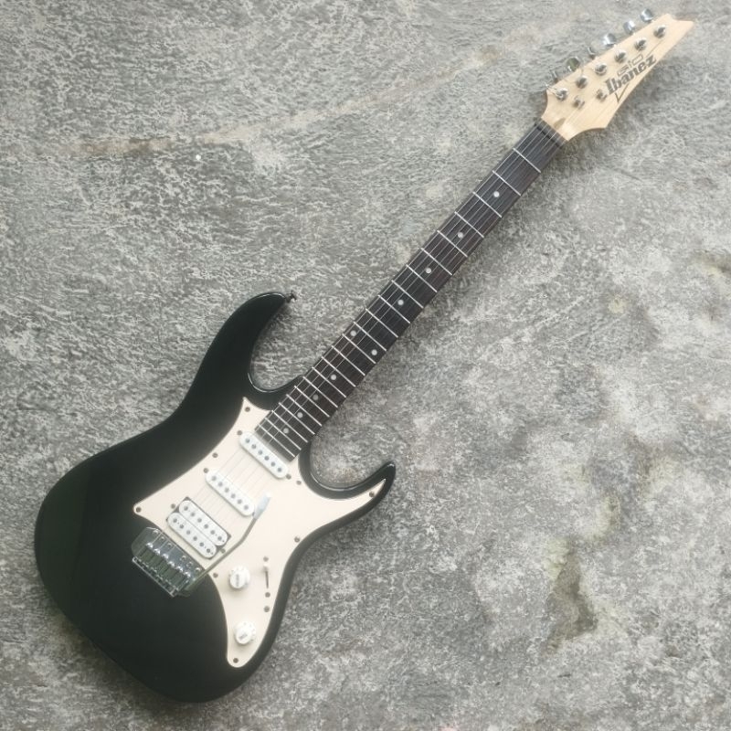GITAR LISTRIK IBANEZ GIO GRX40 HITAM SECOND
