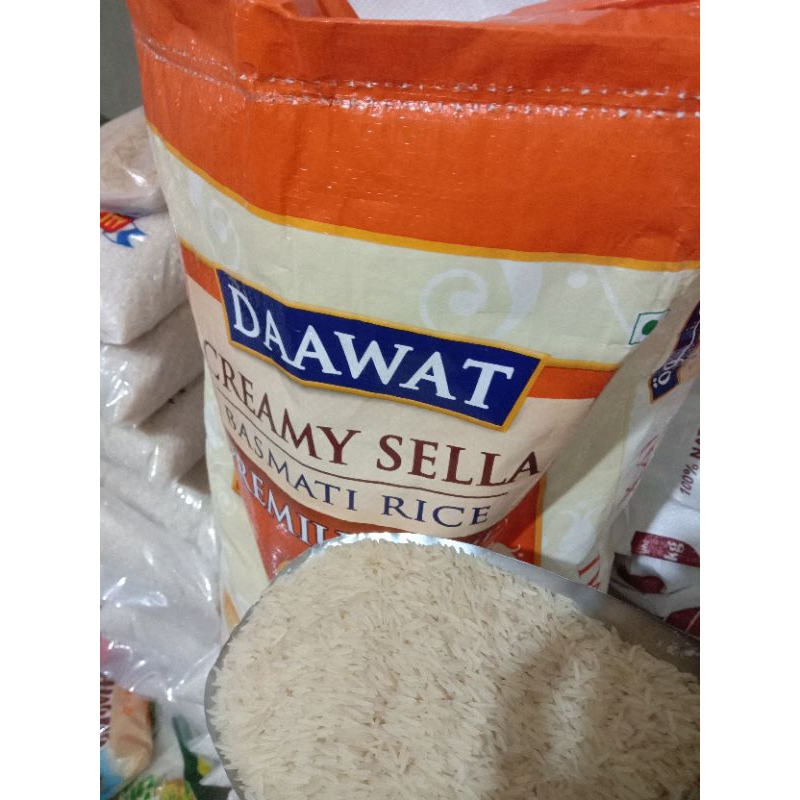

Beras Basmati Daawat creamy 5 kg Repack
