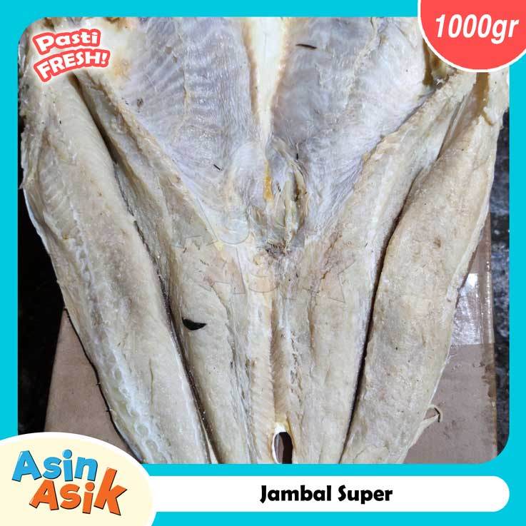 

Ikan Asin Jambal Premium Kualitas Super Segar Fresh 1kg Kemasan Vakum Aman