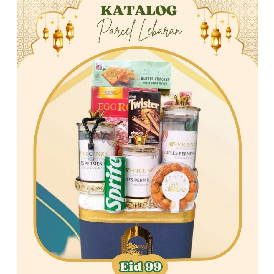 

PARCEL EID99 / PARCEL LEBARAN / HAMPERS LEBARAN / PARCEL HAMPERS LEBARAN / PARCEL IDUL FITRI
