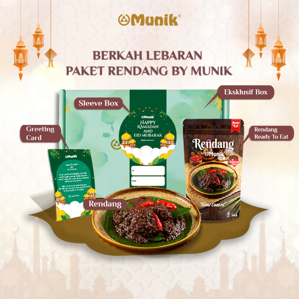 

Berkah Lebaran - Paket Rendang Munik