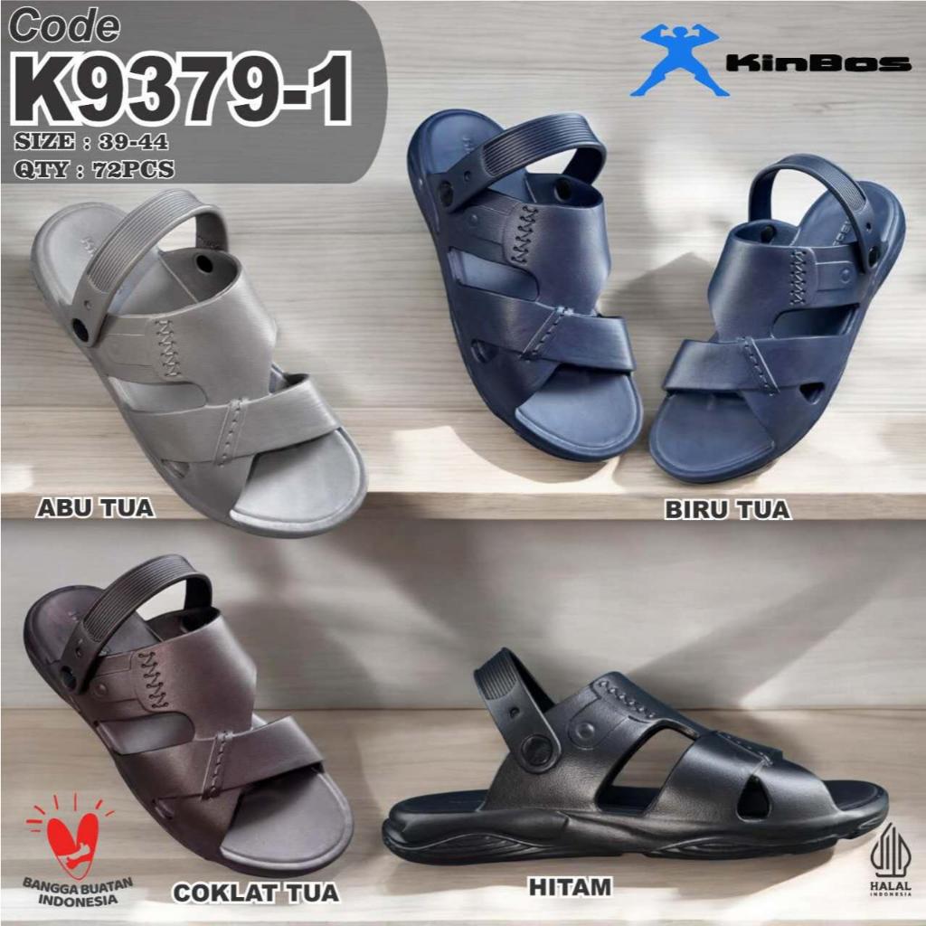 SANDAL PRIA KEREN KINBOS KARET AWET MURAH ORIGINAL / K 9379