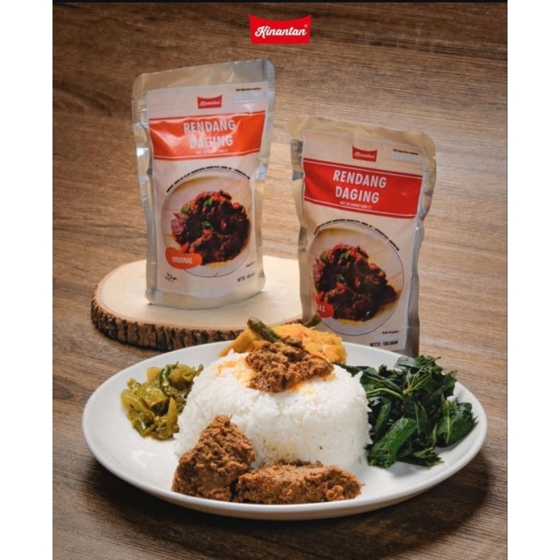 

Rendang Daging siap saji Kinantan