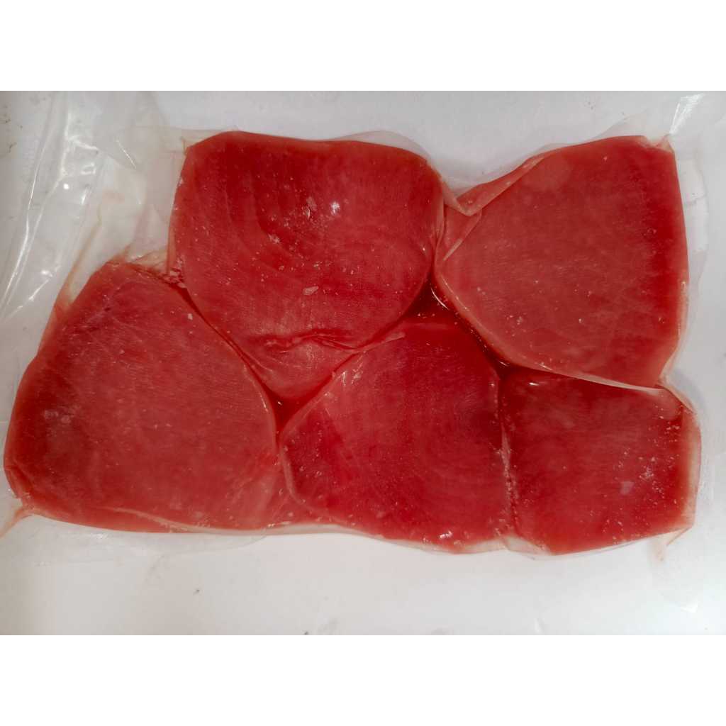 

Ikan Tuna Steak (Fresh Tuna Fish) 500 Gram / SEGAR / BEKU / VACUMM PACK