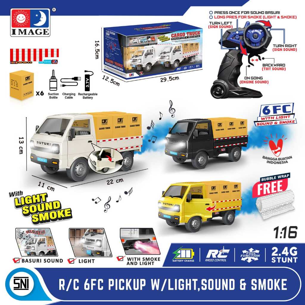 IMAGE TOYS MAINAN Mobil Pickup/Mobil box RC