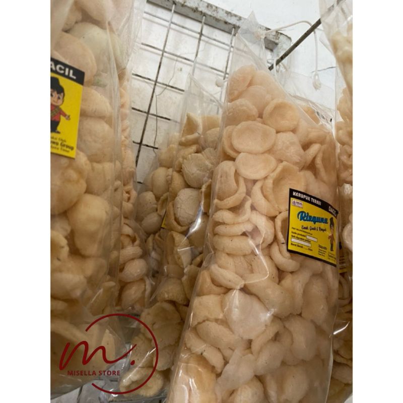 

Kerupuk Goreng Pasir Rasa Terasi Berat 115 Gram