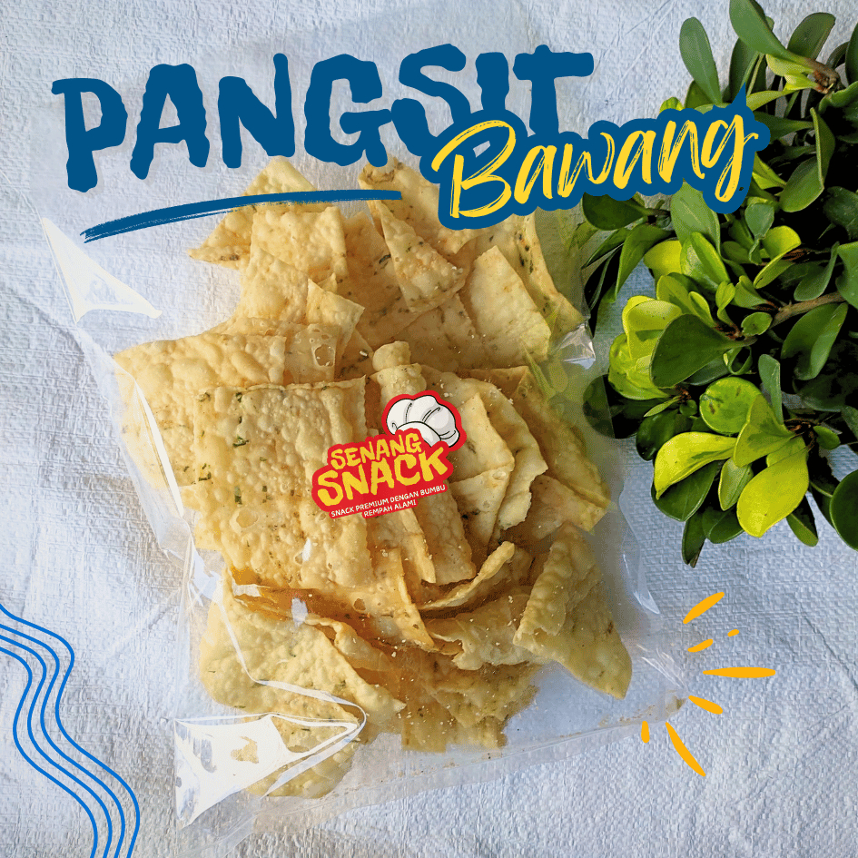 

Senang Snack Pangsit Bawang