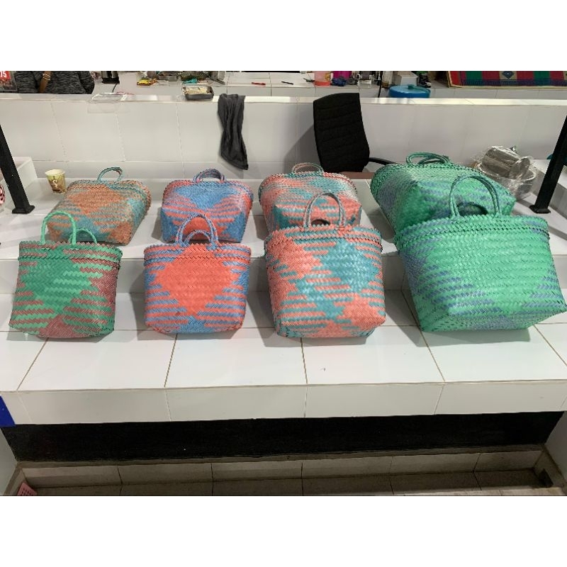 Tas Belanja / Tas Pasar / Keranjang Belanja / Keranjang Belanja Anyaman / Keranjang Anyaman