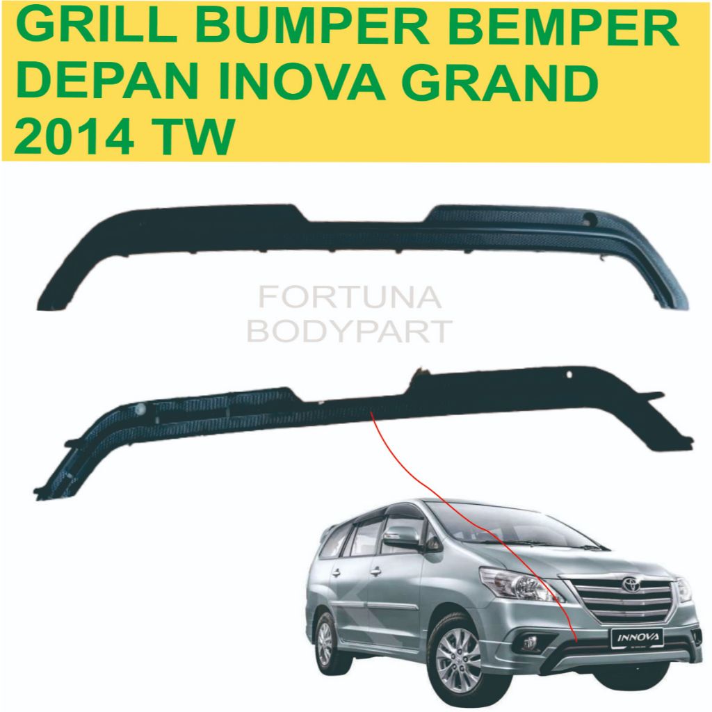 GRILL BUMPER BEMPER DEPAN INOVA GRAND 2014 TW