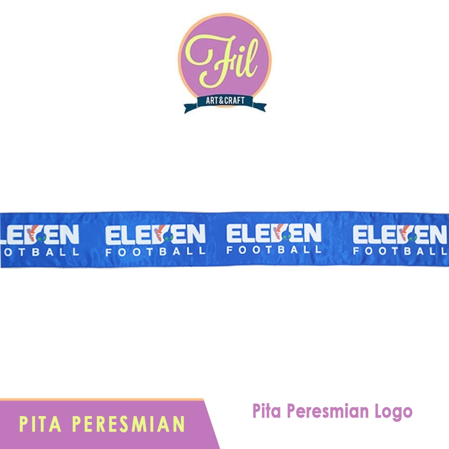 

Pita Peresmian / Pita Logo / Gunting Pita / Grand Opening / Pita Satin Kain Biru
