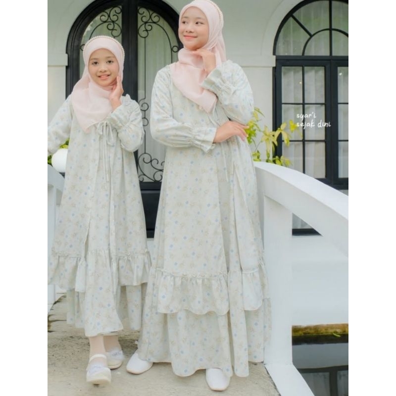 Shafiyyah Gamis anak | Gamis set anak