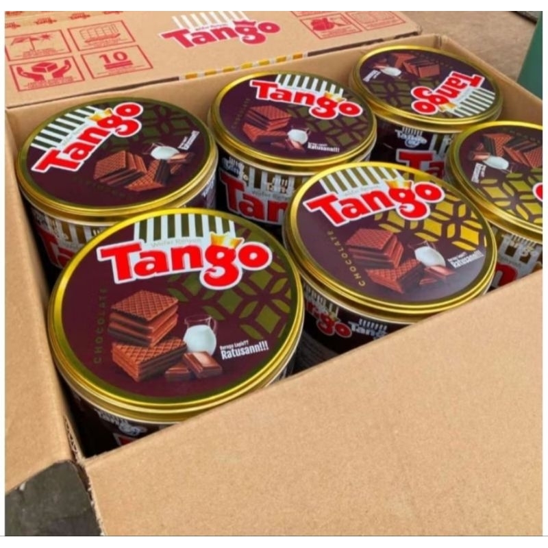 

Tanggo Kaleng Special Lebaran Rasa Chochlate, Tango ecer