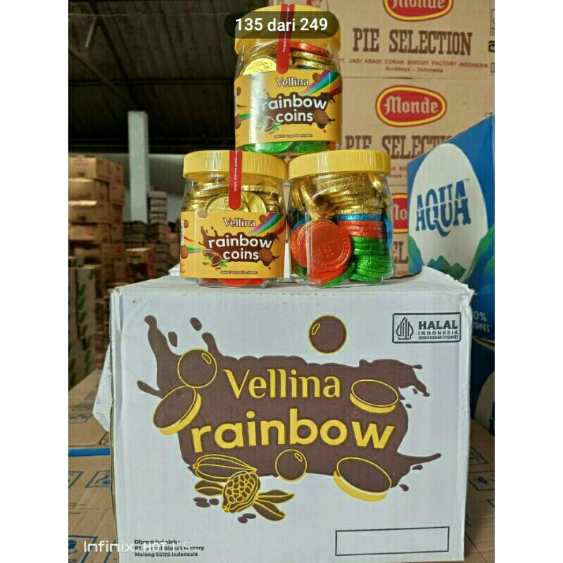 

COKLAT KEPING - VELLINA RAINBOW COINS