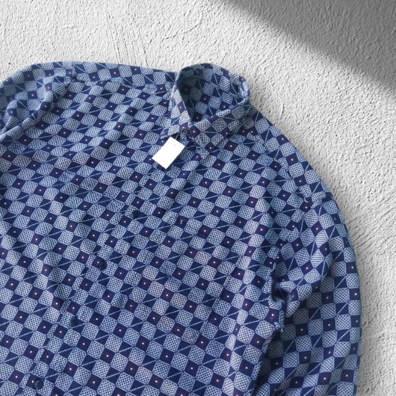 vintage Pattern Shirt / kemeja second / kemeja vintage