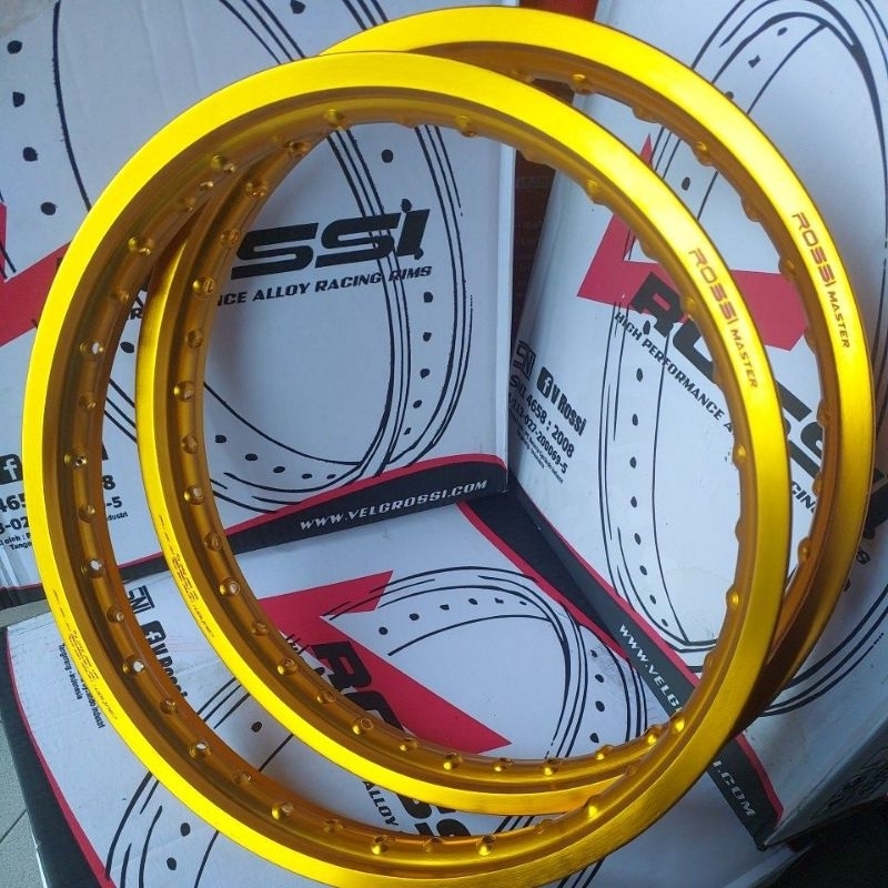 VELG SET ROSSI WM MASTER 140 160 RING 17 ISI 2 VELG HOLE 36