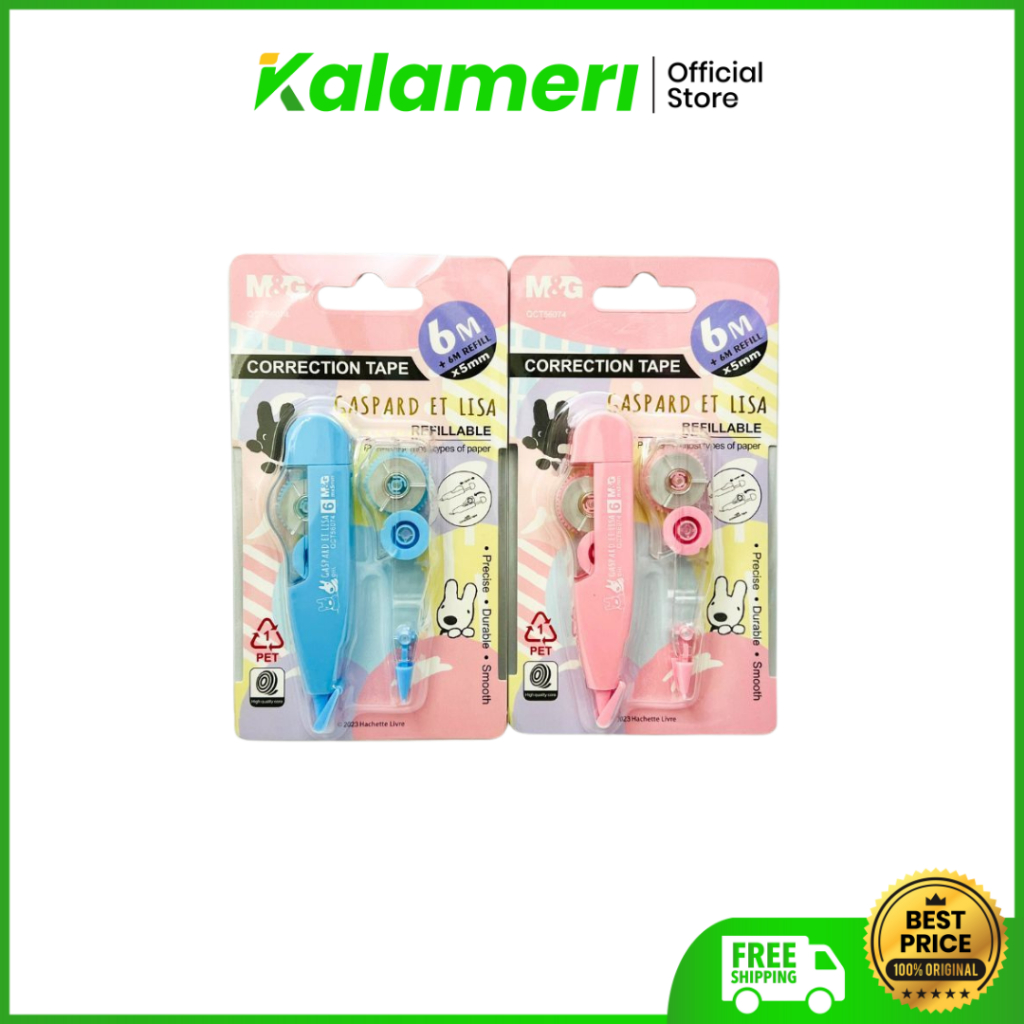 

KALAMERI - M&G GASPARD ET LISA CORRECTION TAPE 6M