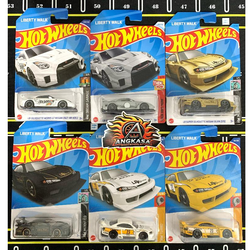 HotWheels LBWK Reguler S15 Lbwk R35 Lbwk