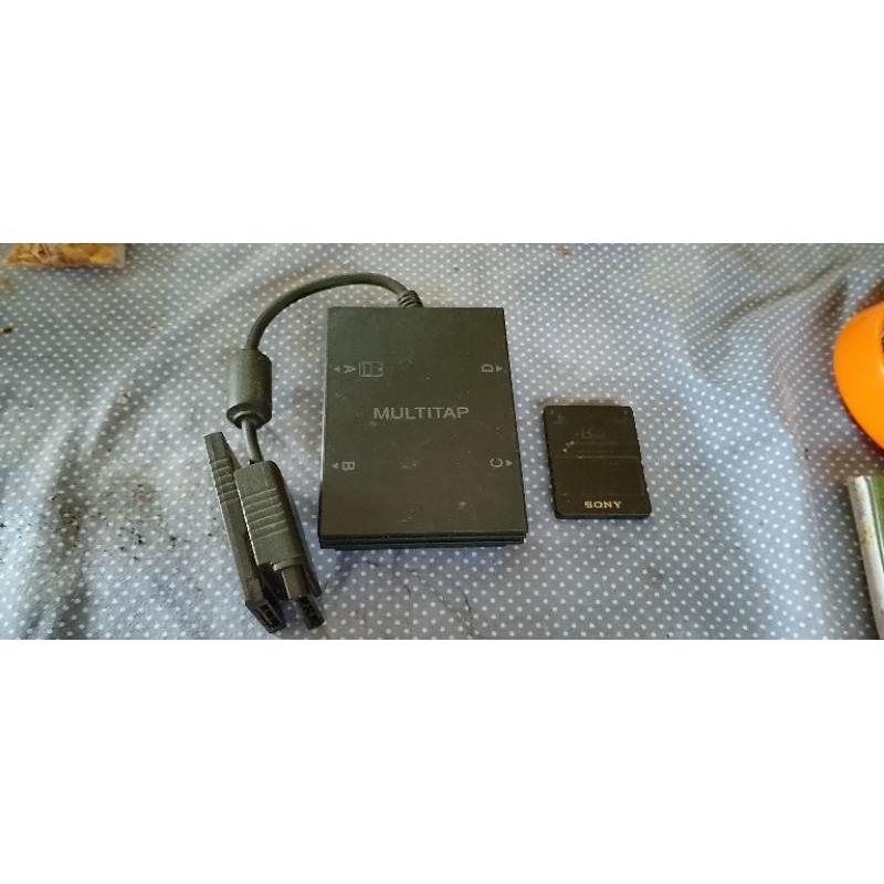 SONY MULTITAP PS2  4PLAYER + MEMORY PS2