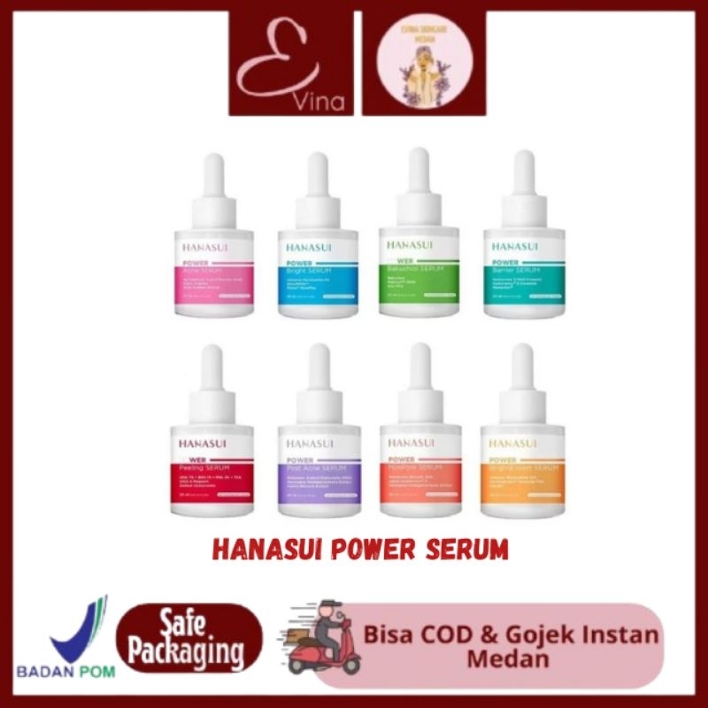 HANASUI SERUM POWER | ready bisa instan gojek medan